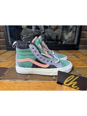 Women’s 6.5 Vans Sk8-Hi 46 DX Creme De Menthe Athletic High Top Sneakers